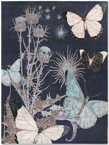 Butterfly Hand-Woven Exquisite Rug