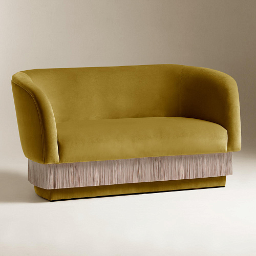 La Folie Yellow Sofa