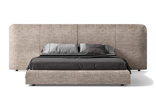 Italian Bed with Low Headboard