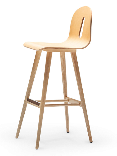 Gotham Woody Natural Ash Bar Stool