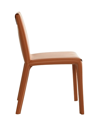 Lisa Cuoio Brown Chair