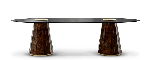 Glow Oval Dining Table