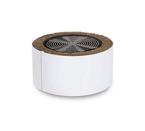 Compact White Fire Pit
